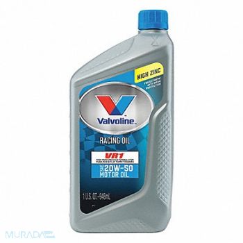 VALVOLINE Engine Oil 20W-50 Conventional 1qt, 46KK40