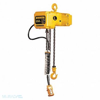 HARRINGTON Electric Chain Hoist 250lb 1Phase, 46KL39