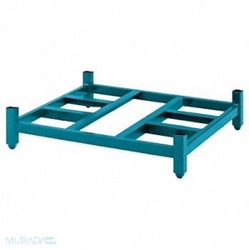 STEEL KING Stack Rack Base 48x48 4000 lb Open Deck, 46M183