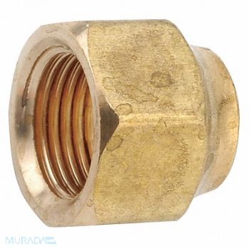 GRAINGER APPROVED Forged Nut Low Lead Brass 600 psi, 20XN19
