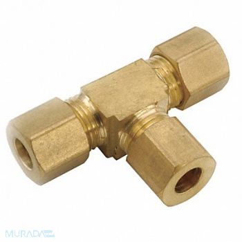 GRAINGER APPROVED Union Tee Low Lead Brass Comp 1/4In, 46M561