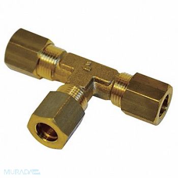 LEGRIS Equal Tee Brass Comp 8mm PK10, 46M690