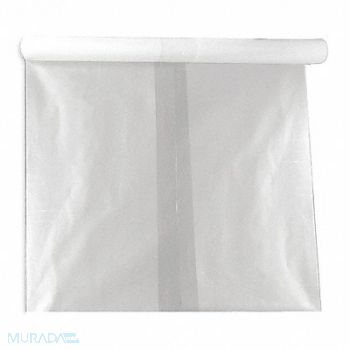 TOUGH GUY Trash Bag 350 gal Clear PK50, 46ML01