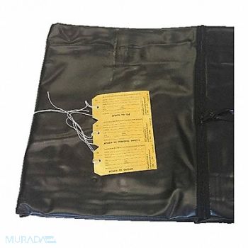FSI Cadaver Bag White Vinyl 90in. Lx42in. W, 46MN54