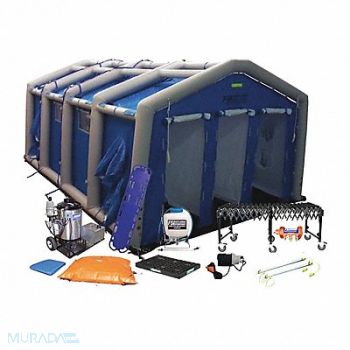 FSI Decontamination Shower Blue 1000 lb., 46MN65