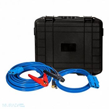 BUYERS PRODUCTS Booster Cable 28ft. L Blue 600 Max Amps, 46MN72