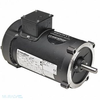 MARATHON MOTORS Motor 3/4 HP 1725 rpm 56C 230/460V, 46N465
