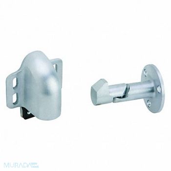 IVES Door Stop 3-11/16 in H Wall Mount, 46TM57