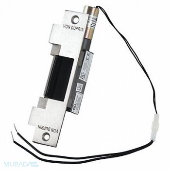 VON DUPRIN Electric Strike 24VDC 6-3/8 in H, 46TX36