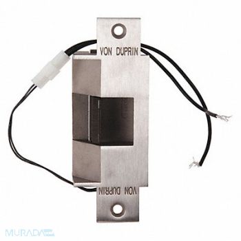 VON DUPRIN Electric Strike 24VDC 2-3/16 in W, 46TX37