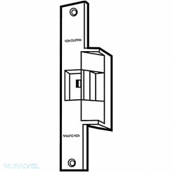 VON DUPRIN Electric Strike 24VDC 3/4 in Bolt Throw, 46TX38