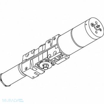 LCN Electric Door Operator Slvr 18-1/4 in L, 46TY55