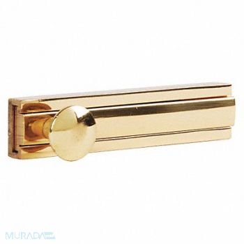 IVES Surface Bolt Brass 3 in Lx11/16 in W, 46TZ37