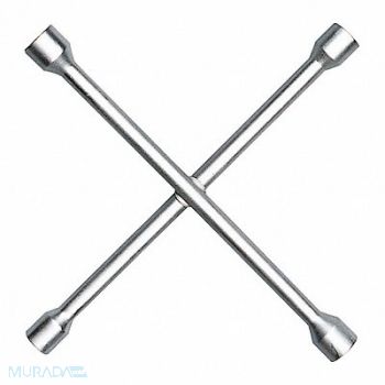 KEN-TOOL Lug Wrench 14in.L Chrome 4 Way, 46UA53
