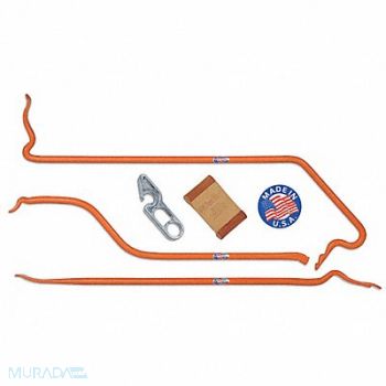 KEN-TOOL Mount/Demount Set Orange 41in.L Steel, 46UA56