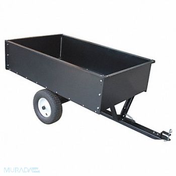 GRAINGER APPROVED Trailer Cart 17 cu.ft. 1500 lb Pneumatic, 46V230