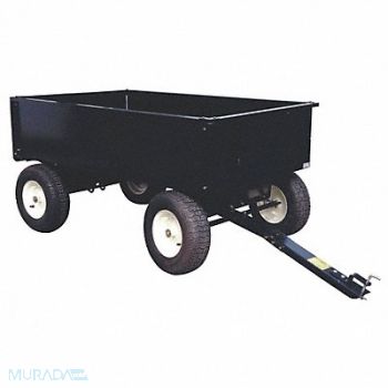GRAINGER APPROVED Trailer Cart 18 cu.ft. 2000 lb Pneumatic, 46V232