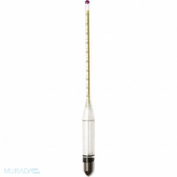 DURAC Hydrometer Specific Gravity 1.050/1.220, 46Z358