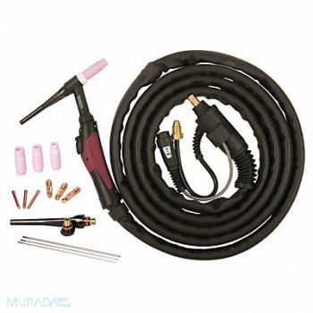 ESAB Victor Air-Cooled TIG Torch Kit, 46Z473