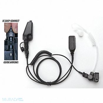 EARPHONE CONNECTION Surveillance Kit 1Wire Kenwood Multi Pin, 477V59