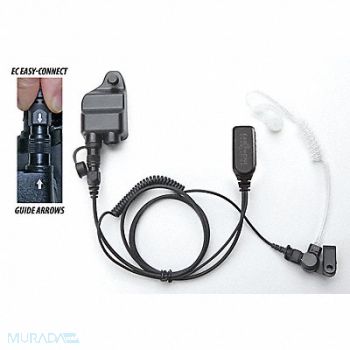 EARPHONE CONNECTION Surveillance Kit 1 Wire Harris Multi Pin, 477V61