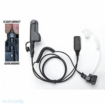 EARPHONE CONNECTION Surveillance Kit 1 Wire For Motorola APX, 477V62
