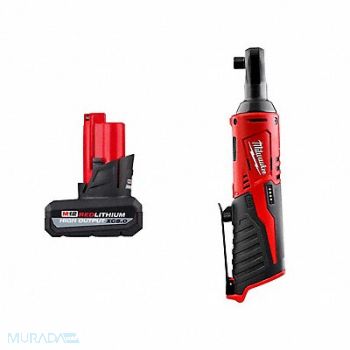 MILWAUKEE M12 XC5.0 Battery M12 3/8 Ratchet, 387WP7