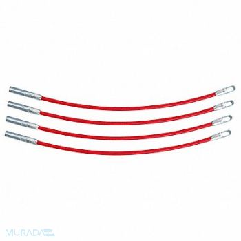 MILWAUKEE Fish Tape Leaders PK4, 794HR5