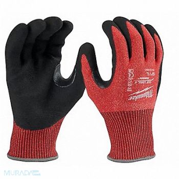 MILWAUKEE Work Gloves Style Knit 9.7 L, 787UM1