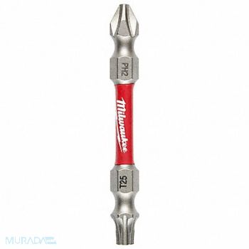 MILWAUKEE Power Bit 1/4 Shank Size 2-3/8 Bit L, 52WR89