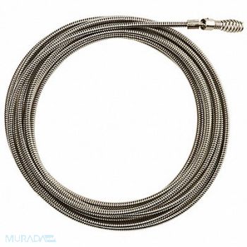 MILWAUKEE Drain Cleaning Cable 5/16 in Dia 25 ft L, 422W25