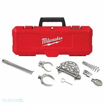 MILWAUKEE Head Attachment Kit 2 Augers 5 Cutters, 60RK71