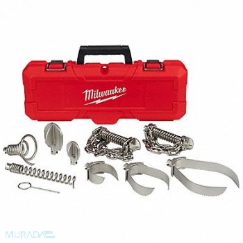 MILWAUKEE Head Attachment Kit 2 Augers 7 Cutters, 60HM51