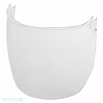 MILWAUKEE Clear Face Shld Replacemnt Lenses PK10, 804H90