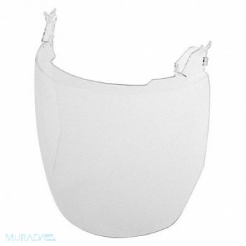 MILWAUKEE Clear Face Shld Replacment Lenses PK10, 804H94