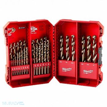 Milwaukee 29 pcs. Cobalt Red Helix Kit, 366X24