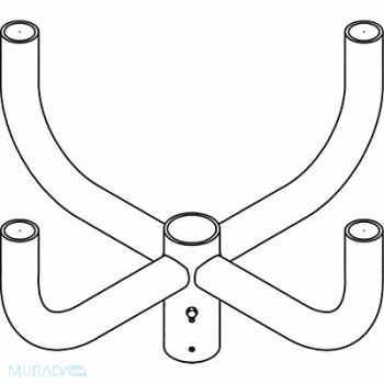 EXO Pole Bracket Steel Housing 30 L 21-5/8 W, 480F89