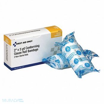 GRAINGER APPROVED Gauze Wrap White Box 2 W x 4 yd. L, 480F99