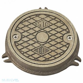 JAY R. SMITH MFG. CO Cleanouts Floor Access Cover 4-1/2 in., 20RF21