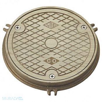 JAY R. SMITH MFG. CO Cleanouts Floor Access Cover 6-1/2 in., 20RF22