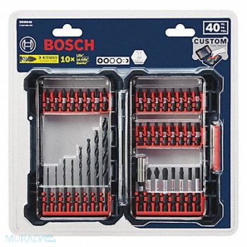 BOSCH Hex Shank Drill Set 40pc HSS, 481P95