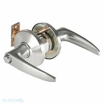 BEST Door Lever Lockset 4-7/8 Strike Dim, 481U40