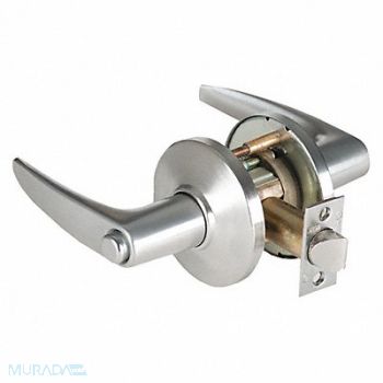 BEST Door Lever Lockset 2-3/4 Strike Dim, 481U43