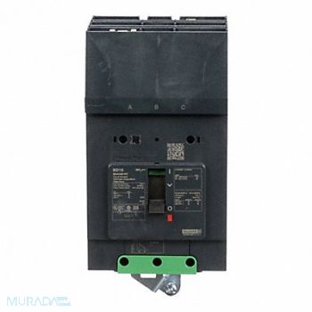 SQUARE D Circuit Breaker 15A 3P 525VAC BDA, 482C54
