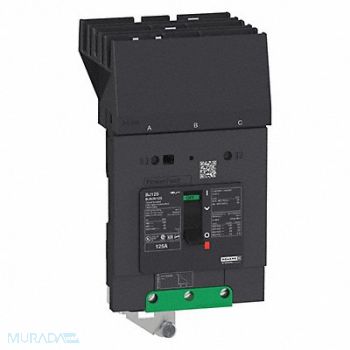 SQUARE D Circuit Breaker 70A 3P 525VAC BDA, 482C78