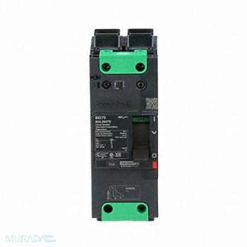 SQUARE D Circuit Breaker 70A 2P 525VAC BDL, 482D18