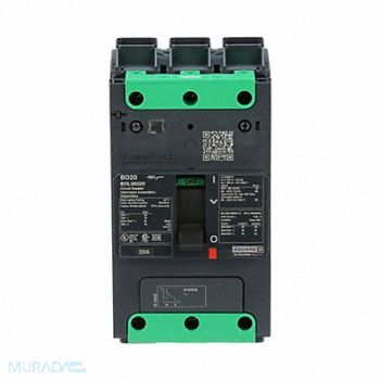 SQUARE D Circuit Breaker 20A 3P 525VAC BDL, 482D32