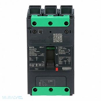 SQUARE D Circuit Breaker 70A 3P 525VAC BDL, 482D48