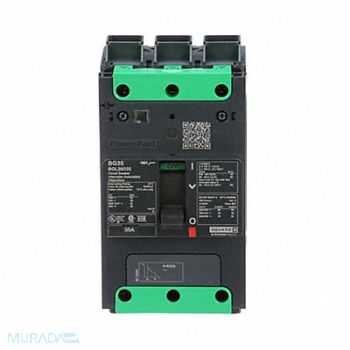 SQUARE D Circuit Breaker 35A 3P 525VAC BGL, 482G04