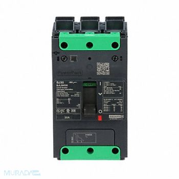 SQUARE D Circuit Breaker 30A 3P 690VAC BJL, 482H23